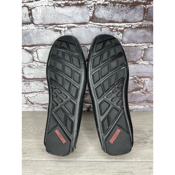 1901 Black Leather Penny Loafers Slip On Driving Shoes Men’s Sz 13M US/46EU - Picture 14 of 16